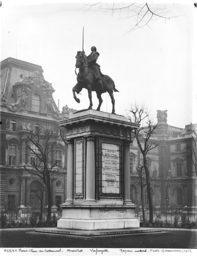 Monumento Dedicato al Generale Lafayette (1757-1834) 1899-1907 da Paul Wayland Bartlett